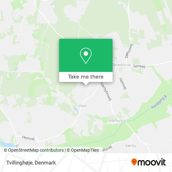 Tvillinghøje map