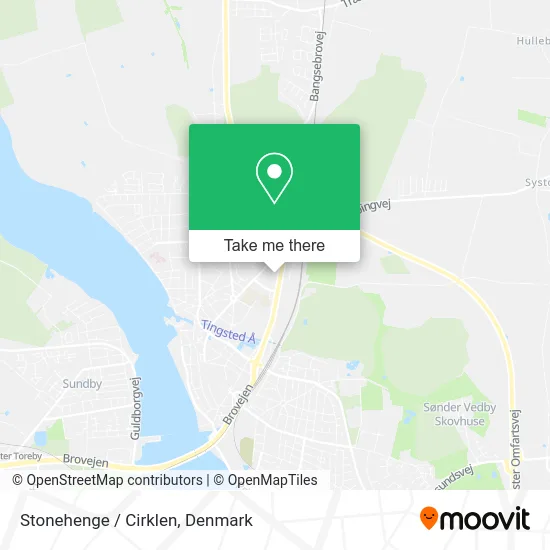 Stonehenge / Cirklen map