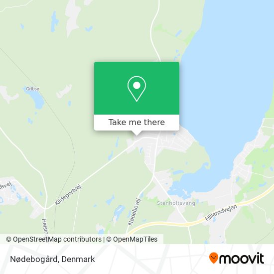 Nødebogård map