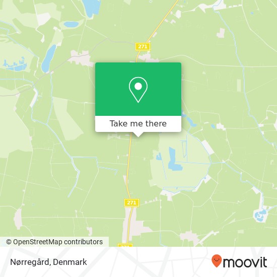 Nørregård map