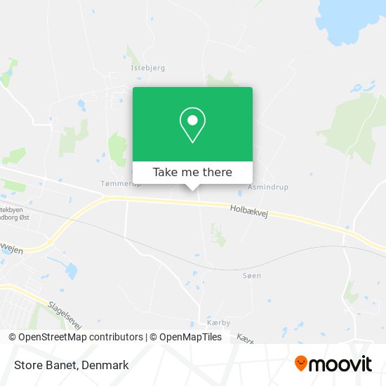 Store Banet map
