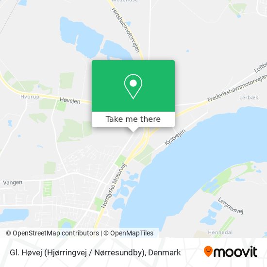 Gl. Høvej (Hjørringvej / Nørresundby) map