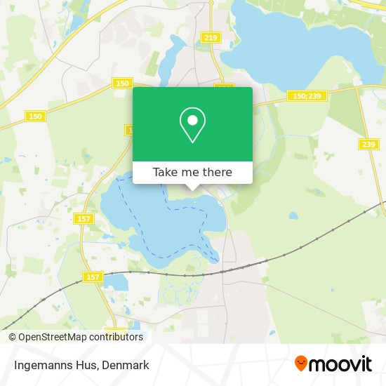 Ingemanns Hus map