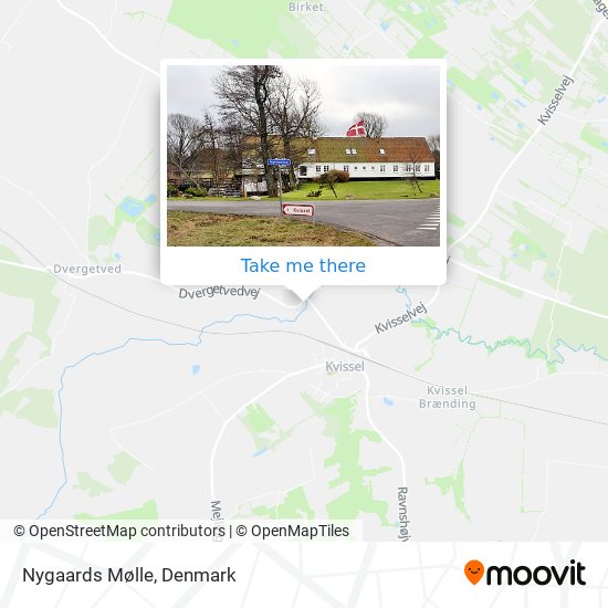 Nygaards Mølle map