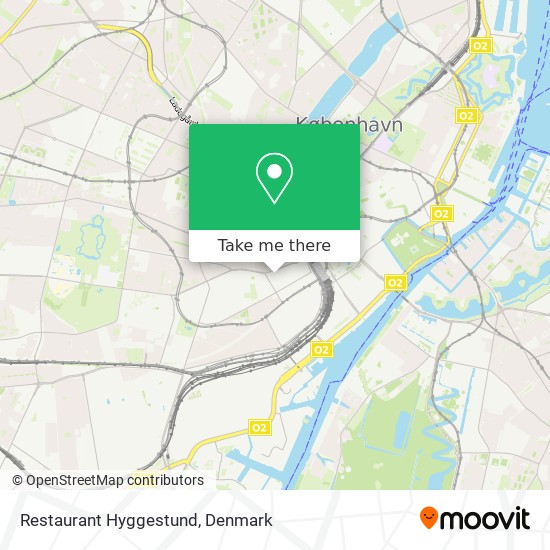 Restaurant Hyggestund map