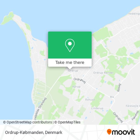 Ordrup-Købmanden map