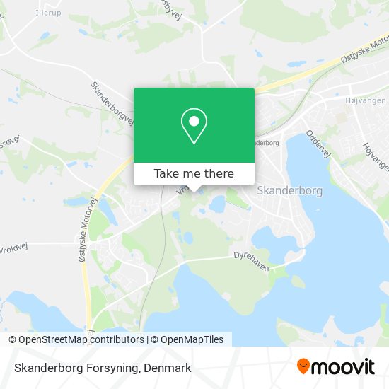 Skanderborg Forsyning map