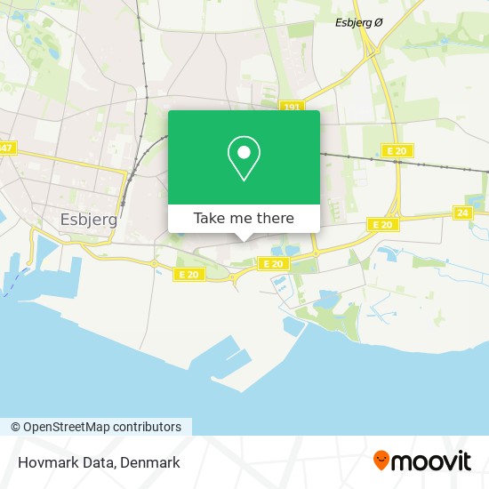 Hovmark Data map