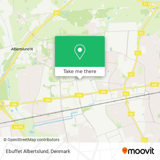 Ebuffet Albertslund map