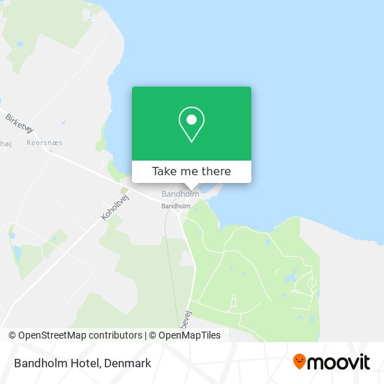 Bandholm Hotel map