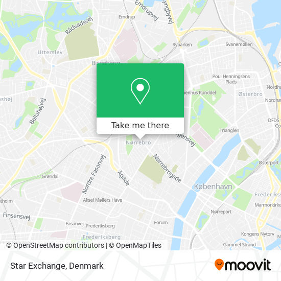 Star Exchange map