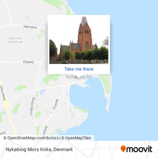 Nykøbing Mors Kirke map