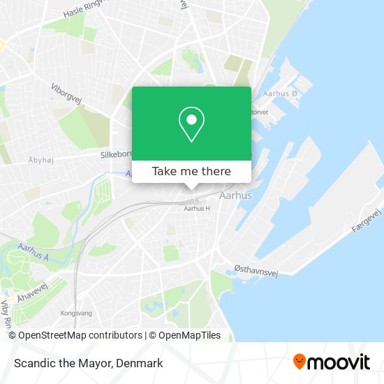 Scandic the Mayor map
