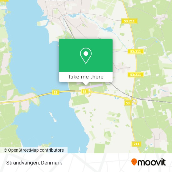 Strandvangen map