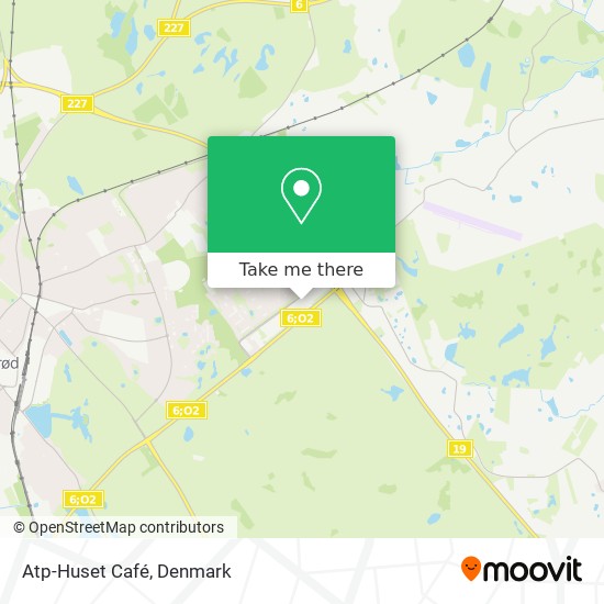 Atp-Huset Café map
