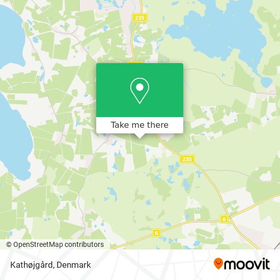 Kathøjgård map