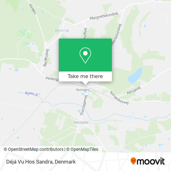 Déjá Vu Hos Sandra map