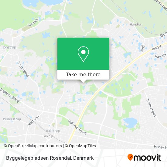 Byggelegepladsen Rosendal map