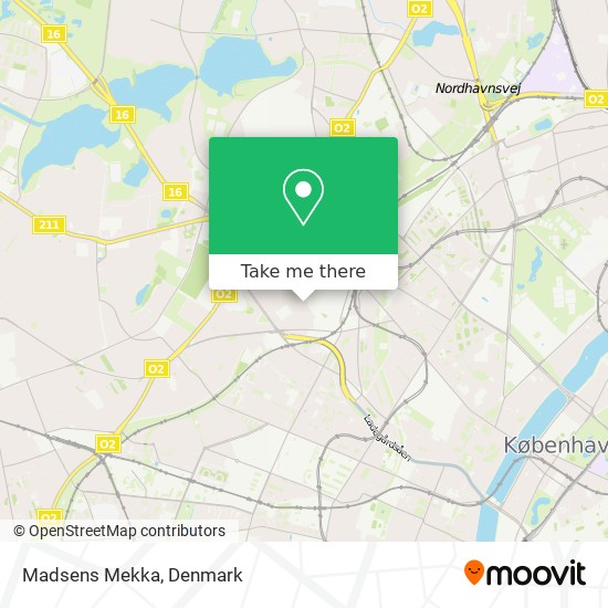 Madsens Mekka map