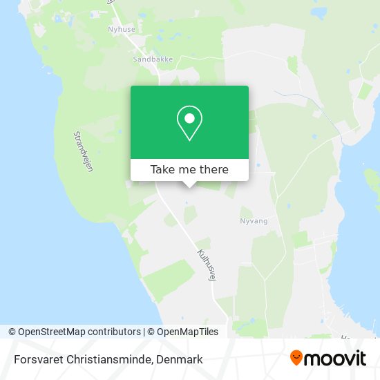 Forsvaret Christiansminde map