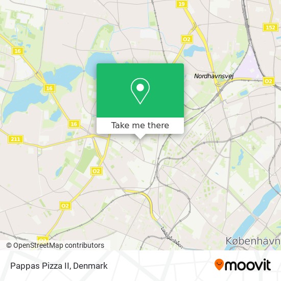 Pappas Pizza II map