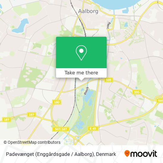 Padevænget (Enggårdsgade / Aalborg) map