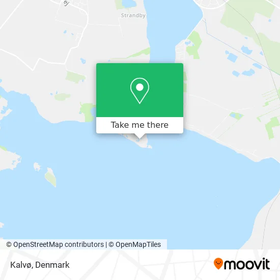Kalvø map