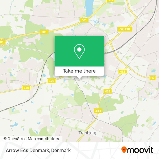 Arrow Ecs Denmark map