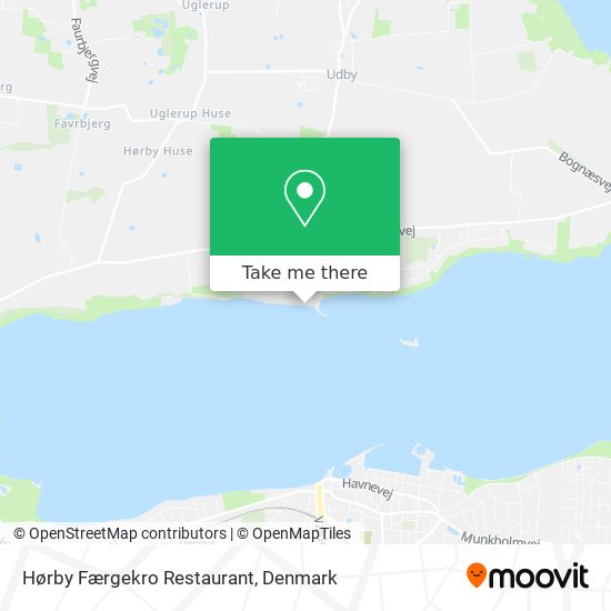 Hørby Færgekro Restaurant map