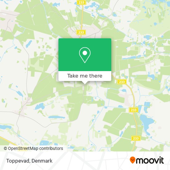 Toppevad map