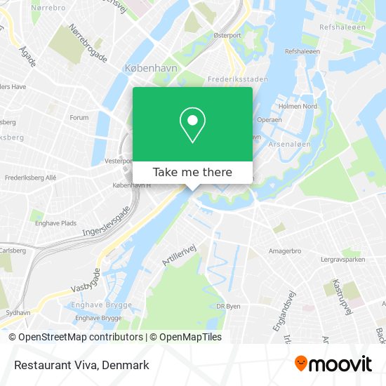 Restaurant Viva map