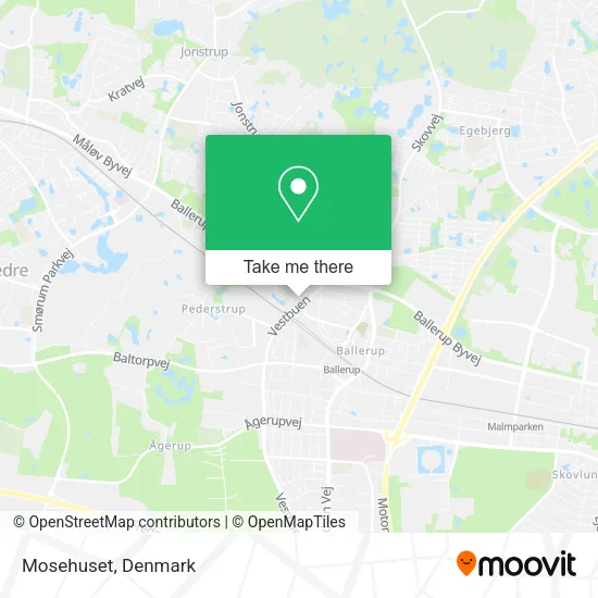 Mosehuset map