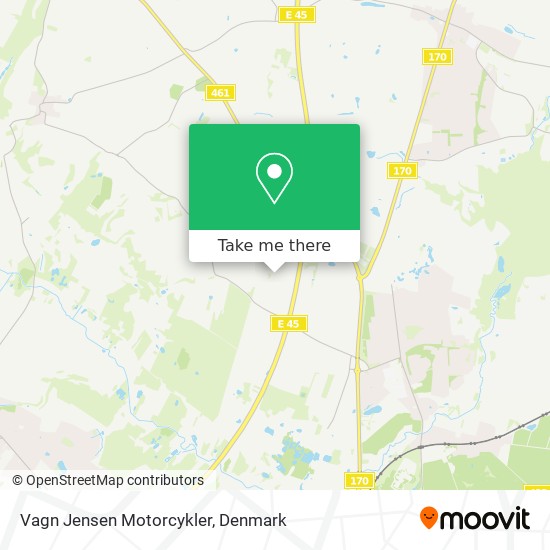 Vagn Jensen Motorcykler map