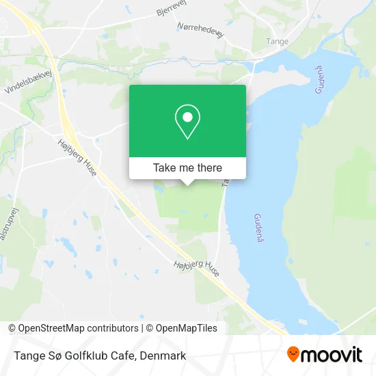Tange Sø Golfklub Cafe map