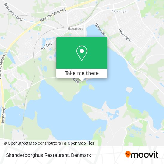 Skanderborghus Restaurant map