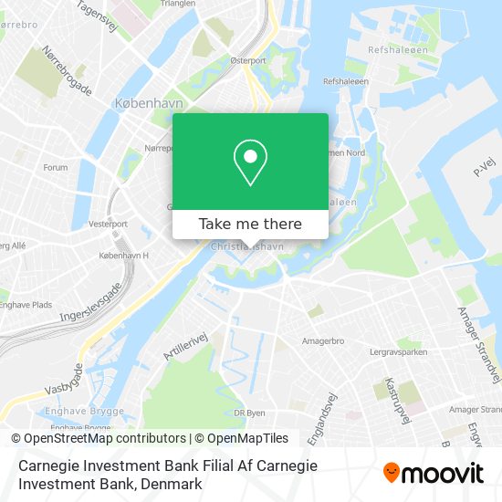 Carnegie Investment Bank Filial Af Carnegie Investment Bank map