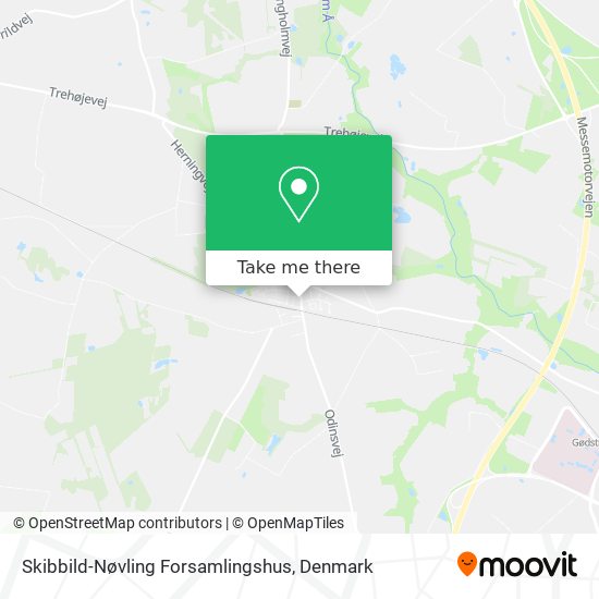 Skibbild-Nøvling Forsamlingshus map