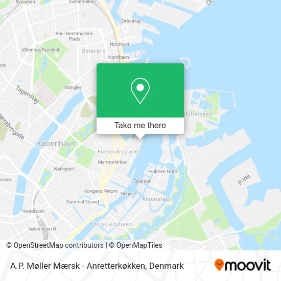 A.P. Møller Mærsk - Anretterkøkken map