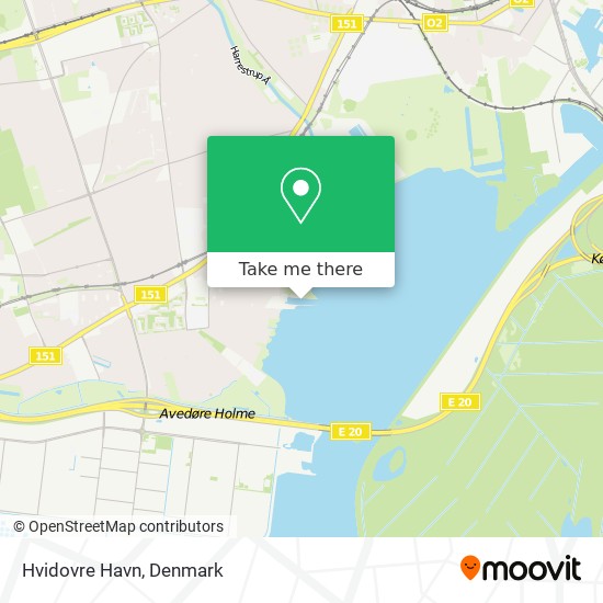 Hvidovre Havn map