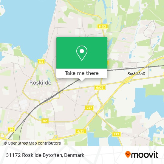 31172 Roskilde Bytoften map