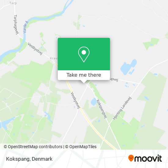 Kokspang map