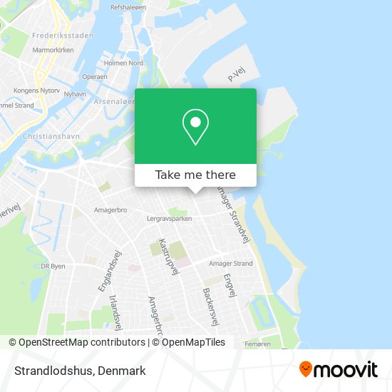 Strandlodshus map