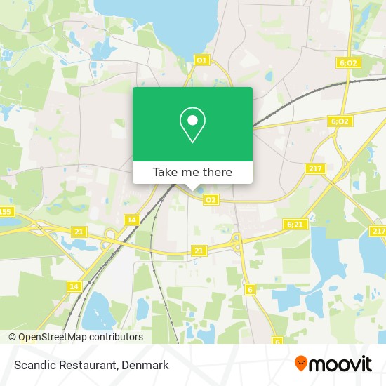 Scandic Restaurant map