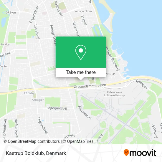 Kastrup Boldklub map