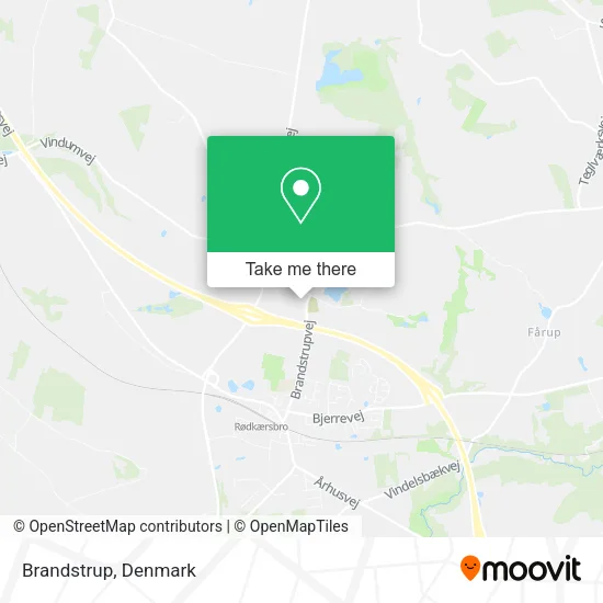 Brandstrup map