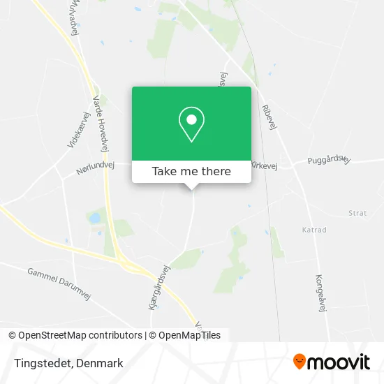 Tingstedet map
