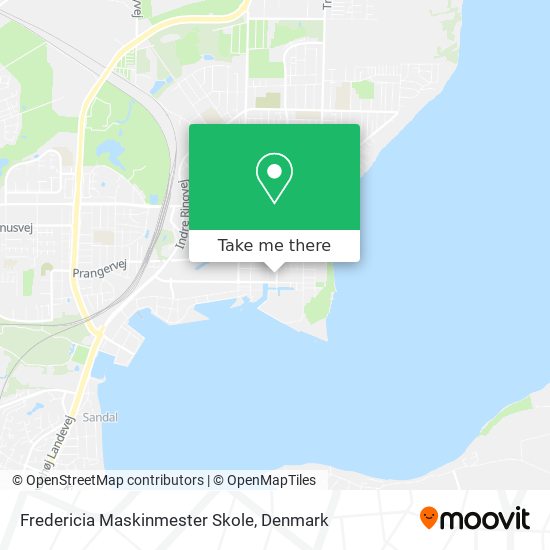 Fredericia Maskinmester Skole map