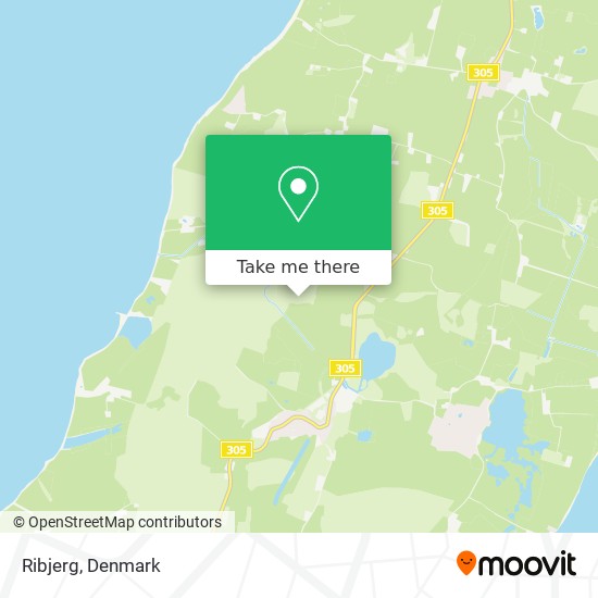Ribjerg map