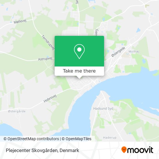 Plejecenter Skovgården map