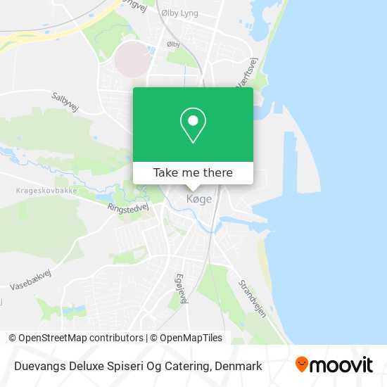 Duevangs Deluxe Spiseri Og Catering map